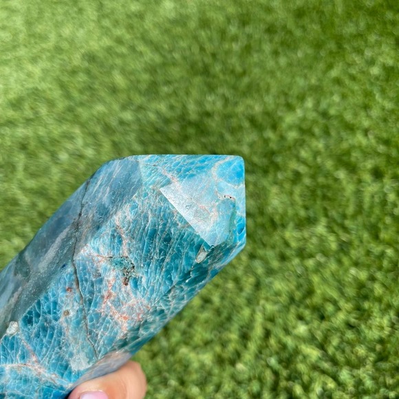 Blue Apatite Tower - Picture 7 of 12